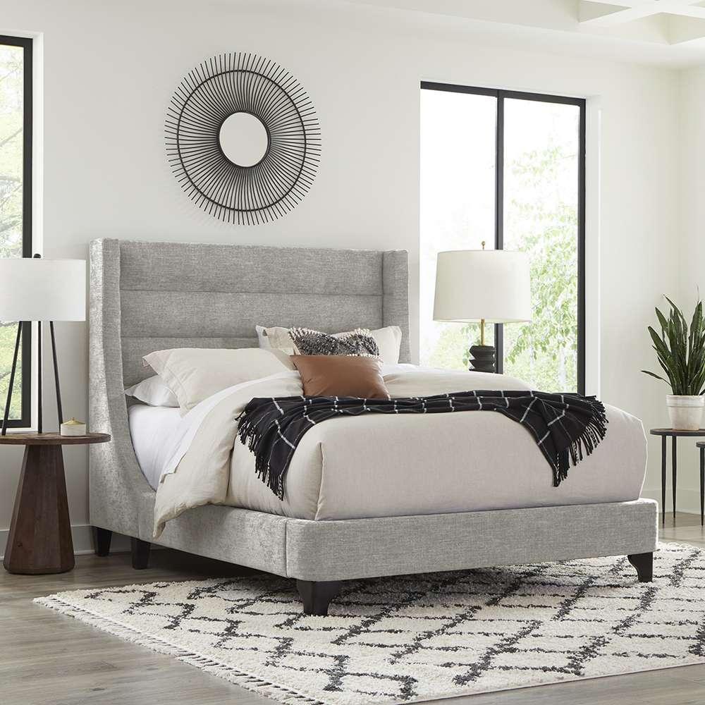 Parker House - Sleep Jacob - Luxe Light Grey Queen Bed - BJCB#8000-2-LLG veiw 1