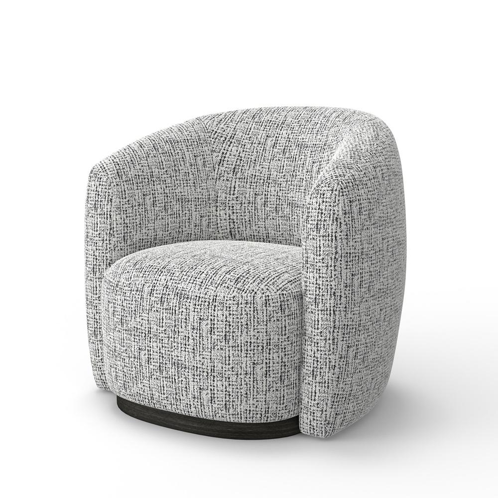 Parker House - Tatum - Nightshade Swivel Accent Chair - STAT#912S-NTSH veiw 3