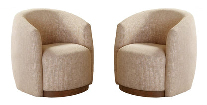 Parker Living - Tatum - Sand Dollar Swivel Accent Chair (Set of 2) - STAT#912S-2-SNDL