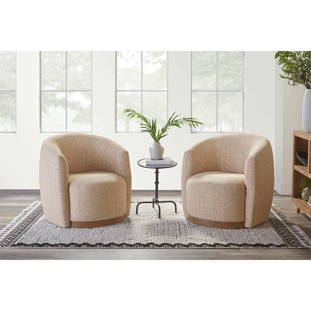 Parker Living - Tatum - Sand Dollar Swivel Accent Chair (Set of 2) - STAT#912S-2-SNDL veiw 1
