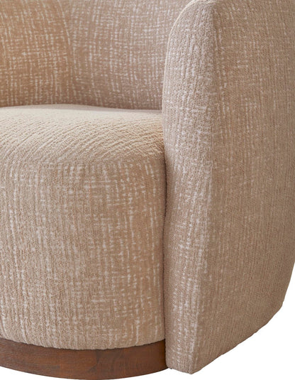 Parker Living - Tatum - Sand Dollar Swivel Accent Chair - STAT#912S-SNDL