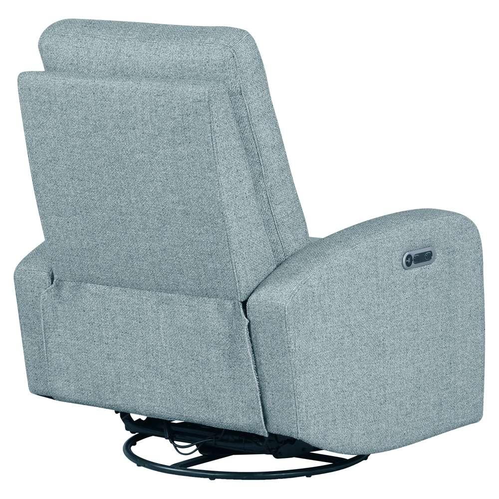 Parker House - Thriller - Natural Beauty Blue Power Swivel Glider Recliner - MTHR#812GSP-NBB veiw 6