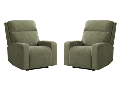 Parker Living - Traxton - Jasper Moss Power Zero Gravity Recliner P3 (Set of 2) - MTRA-KIT-812P3Z-2-JAMS view 1