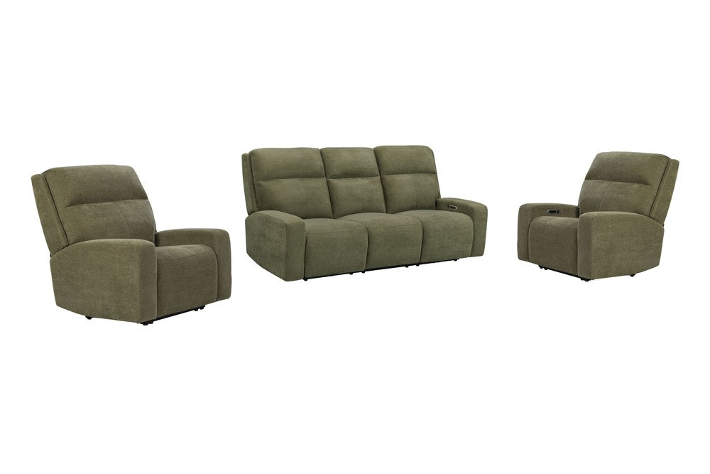 Parker Living - Traxton - Jasper Moss Power Zero Gravity Sofa and 2 Recliners - MTRA-KIT-311P3Z-JAMS view 2