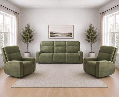 Parker Living - Traxton - Jasper Moss Power Zero Gravity Sofa and 2 Recliners - MTRA-KIT-311P3Z-JAMS view 19