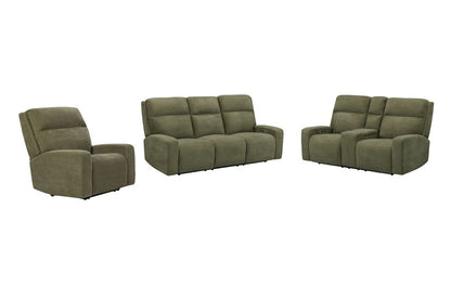 Parker Living - Traxton - Jasper Moss Power Zero Gravity Sofa Loveseat and Recliner - MTRA-KIT-321P3Z-JAMS view 2