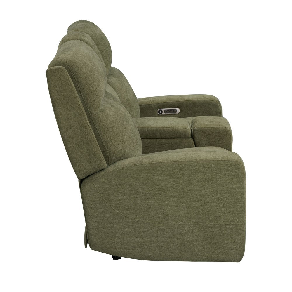 Parker Living - Traxton - Jasper Moss Power Zero Gravity Tilt Console Loveseat P3 - MTRA-822CP3ZT-JAMS view 7