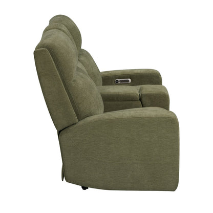 Parker Living - Traxton - Jasper Moss Power Zero Gravity Tilt Console Loveseat P3 - MTRA-822CP3ZT-JAMS view 7