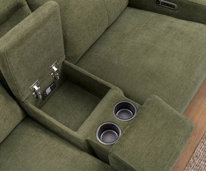 Parker Living - Traxton - Jasper Moss Power Zero Gravity Tilt Console Loveseat P3 - MTRA-822CP3ZT-JAMS view 10