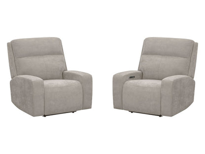 Parker Living - Traxton - Jasper Taupe Power Zero Gravity Recliner P3 (Set of 2) - MTRA-KIT-812P3Z-2-JATA view 1