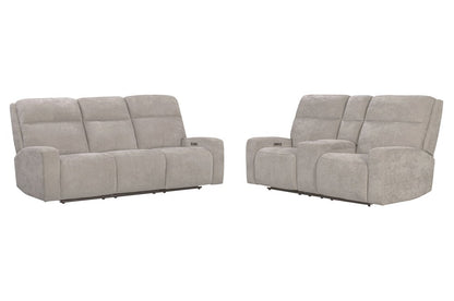Parker Living - Traxton - Jasper Taupe Power Zero Gravity Sofa and Loveseat - MTRA-KIT-32P3Z-JATA view 2