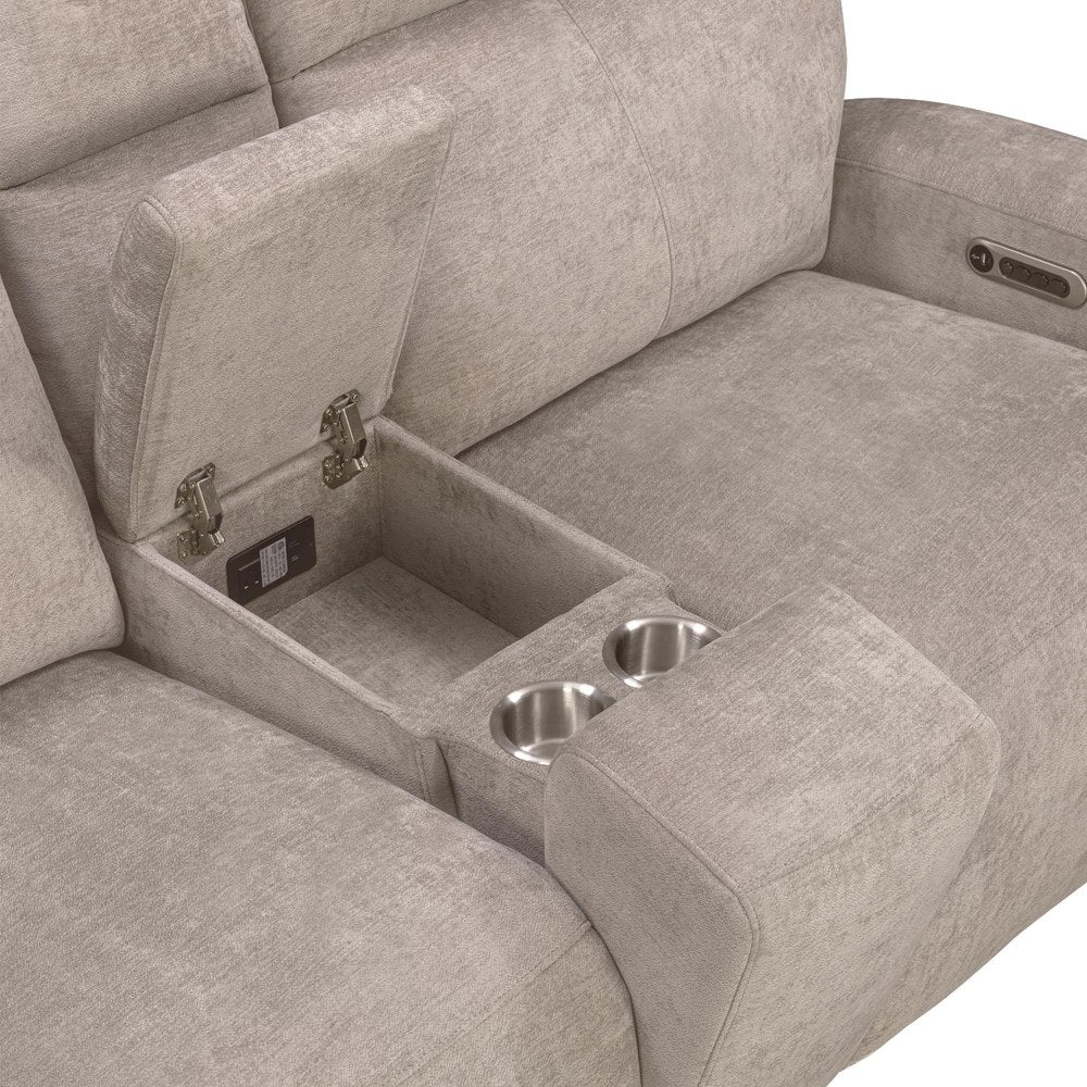 Parker Living - Traxton - Jasper Taupe Power Zero Gravity Sofa and Loveseat - MTRA-KIT-32P3Z-JATA view 21