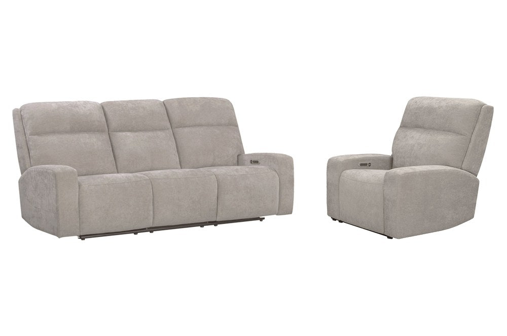 Parker Living - Traxton - Jasper Taupe Power Zero Gravity Sofa and Recliner - MTRA-KIT-31P3Z-JATA view 2