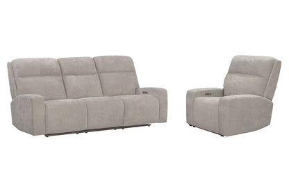 Parker Living - Traxton - Jasper Taupe Power Zero Gravity Sofa and Recliner - MTRA-KIT-31P3Z-JATA view 2