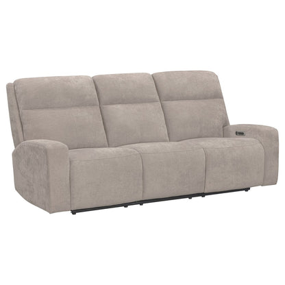 Parker Living - Traxton - Jasper Taupe Power Zero Gravity Sofa P3 - MTRA-832P3Z-JATA view 2