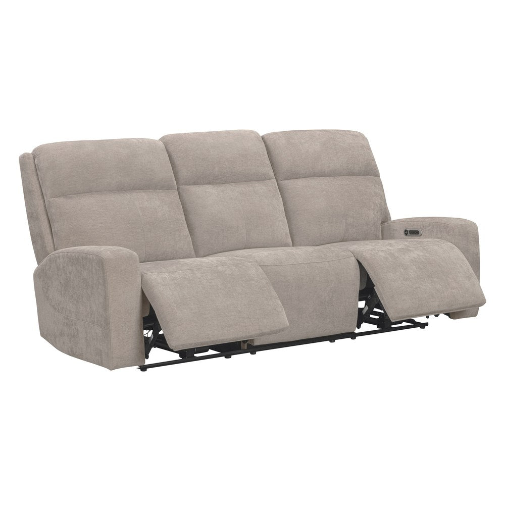 Parker Living - Traxton - Jasper Taupe Power Zero Gravity Sofa P3 - MTRA-832P3Z-JATA view 3