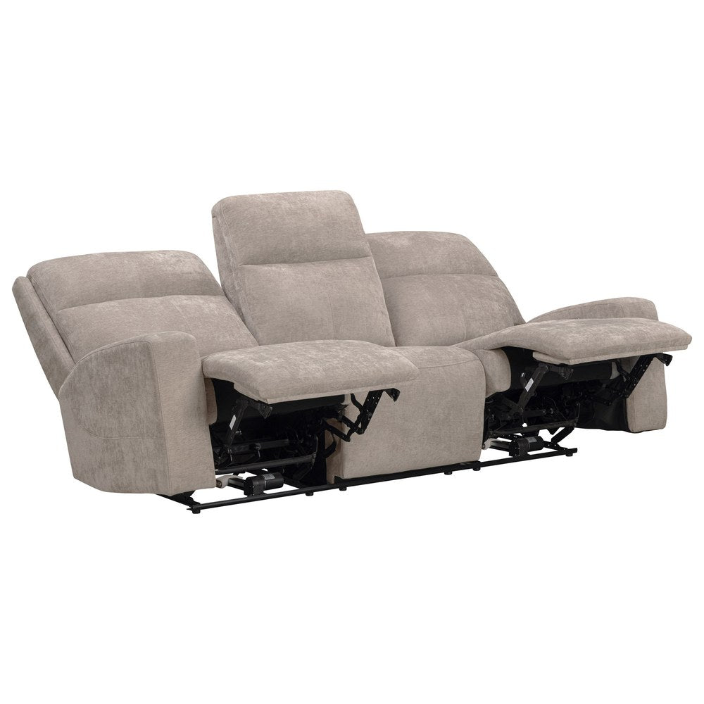 Parker Living - Traxton - Jasper Taupe Power Zero Gravity Sofa P3 - MTRA-832P3Z-JATA view 5