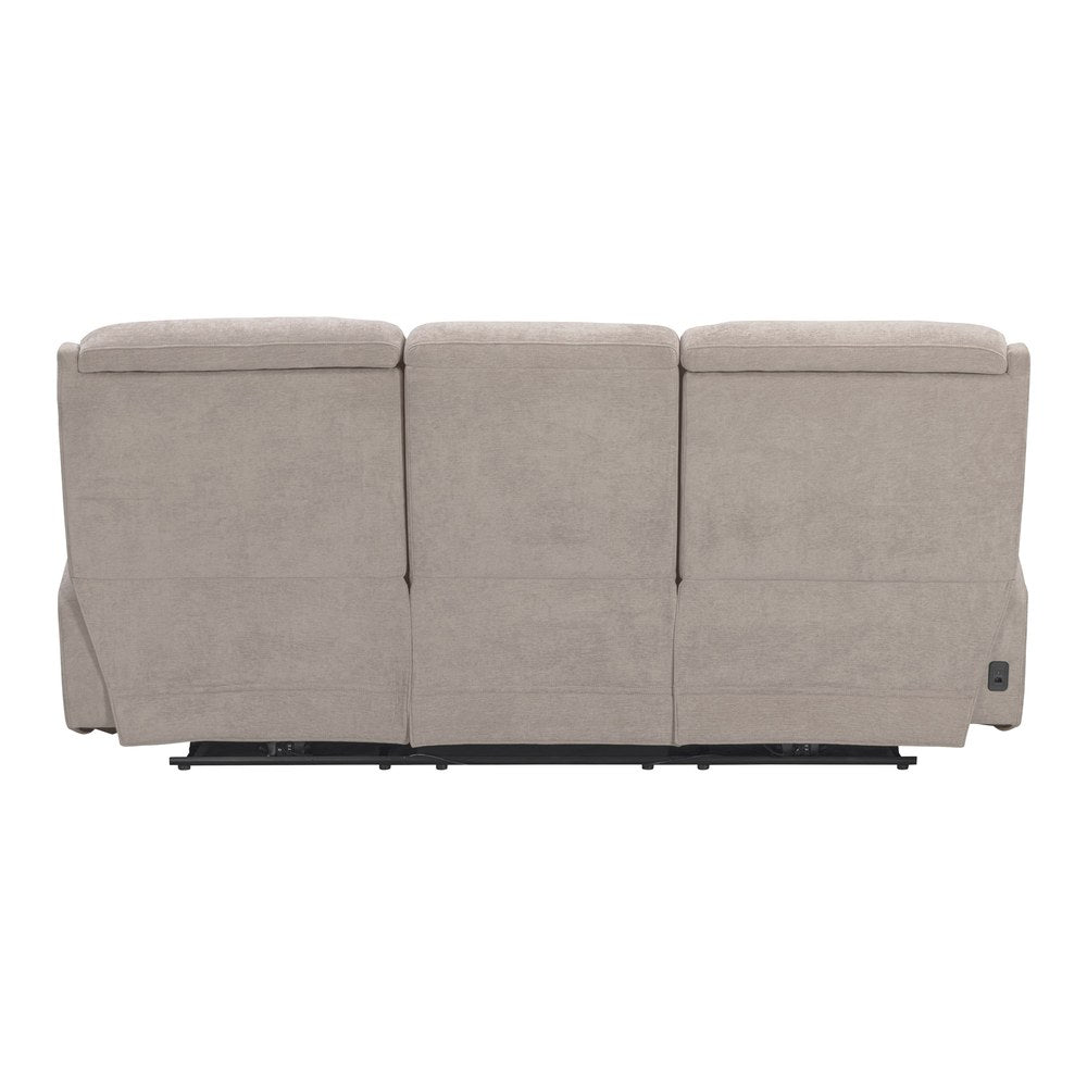 Parker Living - Traxton - Jasper Taupe Power Zero Gravity Sofa P3 - MTRA-832P3Z-JATA view 9