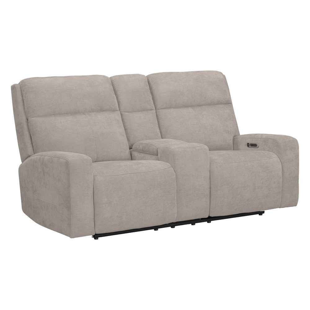 Parker Living - Traxton - Jasper Taupe Power Zero Gravity Tilt Console Loveseat P3 - MTRA-822CP3ZT-JATA view 2