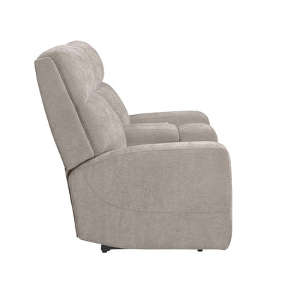 Parker Living - Traxton - Jasper Taupe Power Zero Gravity Tilt Console Loveseat P3 - MTRA-822CP3ZT-JATA view 7