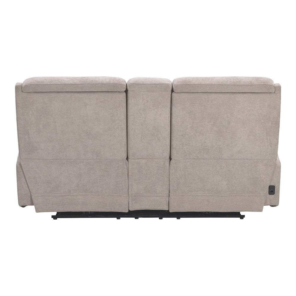 Parker Living - Traxton - Jasper Taupe Power Zero Gravity Tilt Console Loveseat P3 - MTRA-822CP3ZT-JATA view 9