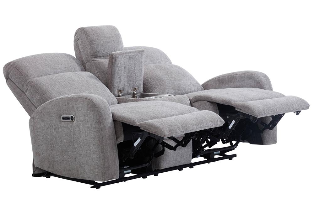 Parker Living - Tuscany - Whiskers Nature Power Reclining Console Loveseat - MTUS#822CP-WKNA veiw 5