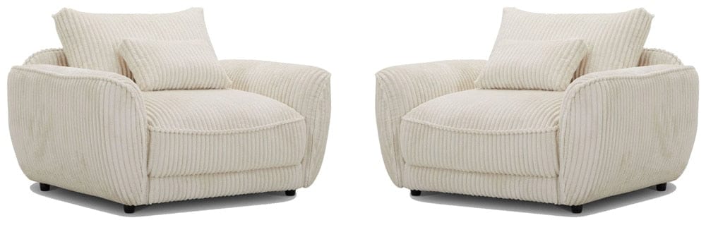 Parker Living - Utopia - Mega Ivory Chair and A Half with Lumbar Pillow (Set of 2) - SUTP#912-2-MGIV view 1
