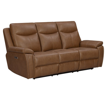 Parker Living - Veracruz - Vintage Tan Power Zero Gravity Sofa P2 - MVER-832P2Z-VGTN view 1