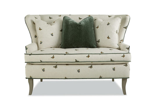 Paula Deen  - Settee in Springfest 21 Fabric   - P095030BD-Springfest-21 view 1