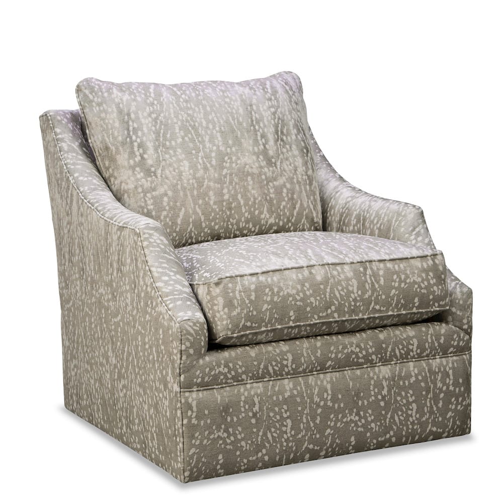 Paula Deen  - Swivel Chair in Chastain 07 Fabric   - P087510BDSC-Chastain-07 view 1