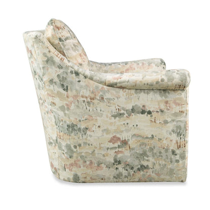 Paula Deen  - Swivel Chair in Silverlake 10 Fabric   - P042410BDSC-Silverlake-10 view 4