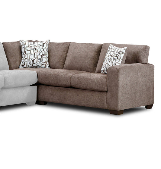 Peak Living - 106 Greenland Brown RSF Corner Sofa in Brown - 10640-2242 view 1