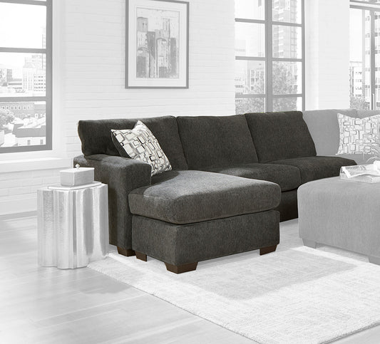 Peak Living - 106 Greenland Charcoal LSF 1-arm Sofa Chaise in Charcoal - 10620-2240 view 1