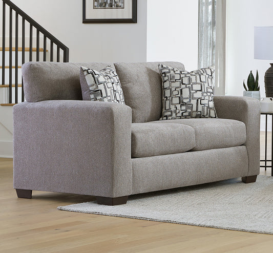 Peak Living - 106 Greenland Earth Loveseat in Grey - 10602-2241 view 1