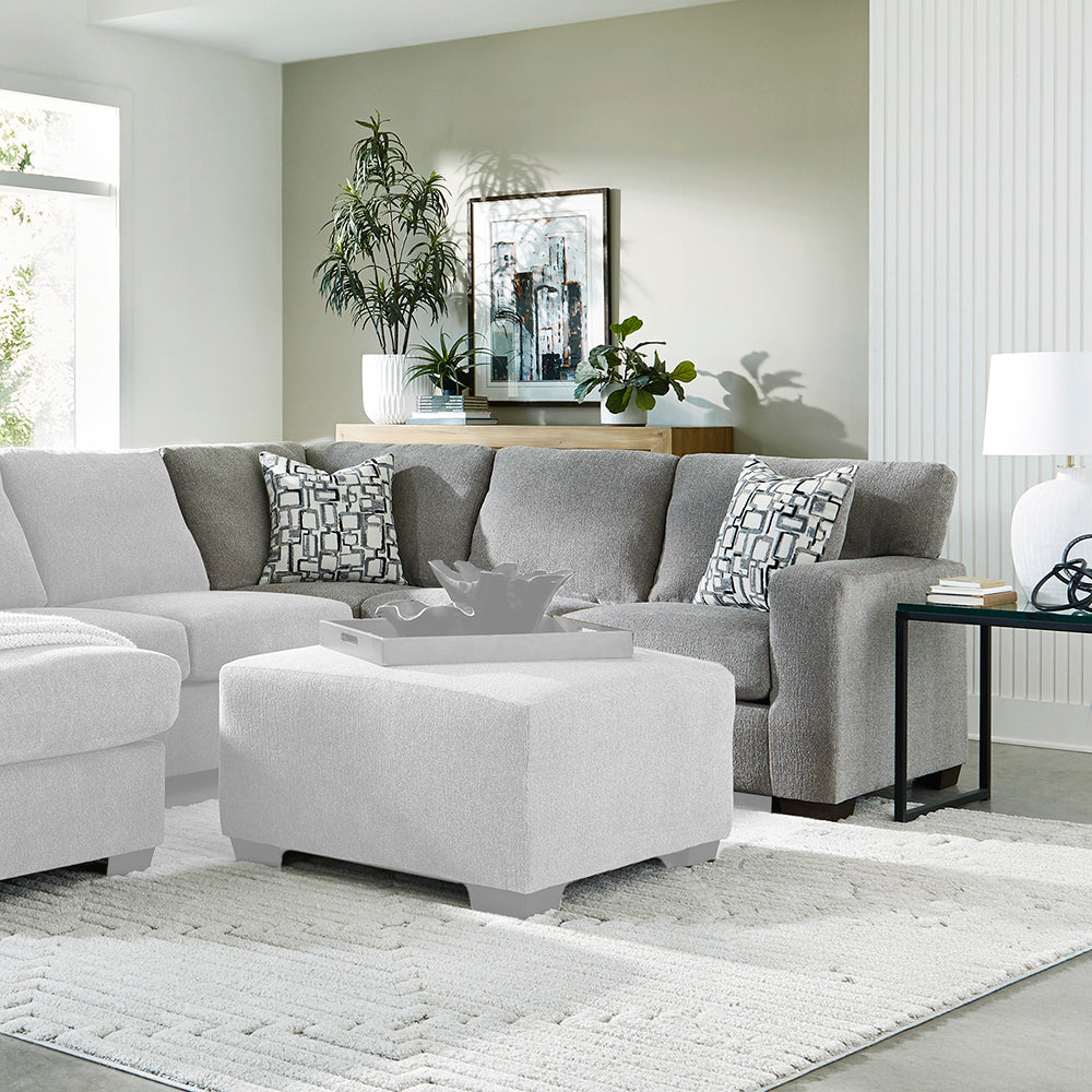 Peak Living - 106 Greenland Earth RSF Corner Sofa in Grey - 10640-2241 view 1
