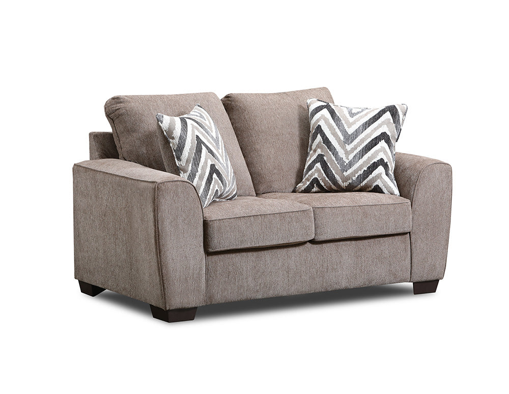 Peak Living - 125 Tuscan Java Loveseat in Brown - 12502-3010 view 1