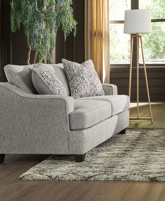 Peak Living - 250 Cannon Linen Loveseat in Linen - 25002-3557 view 1