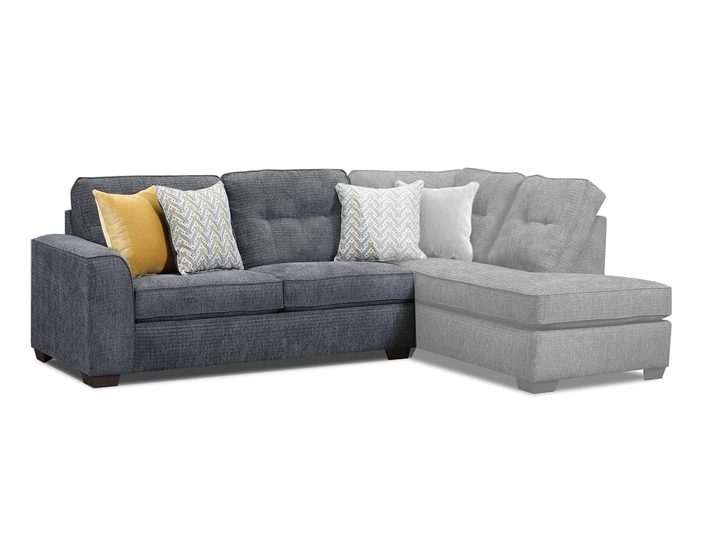 Peak Living - 325 Jonah Iron LSF 1-arm Sofa in Iron - 32521-1506 view 1