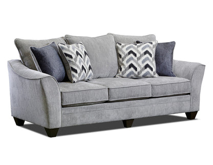 Peak Living - 3850 Crown Haze Sofa in Grey - 3853-1055 view 1