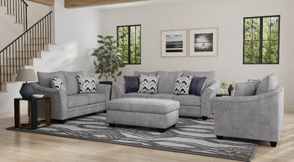 Peak Living - 3850 Crown Haze Sofa in Grey - 3853-1055 view 2