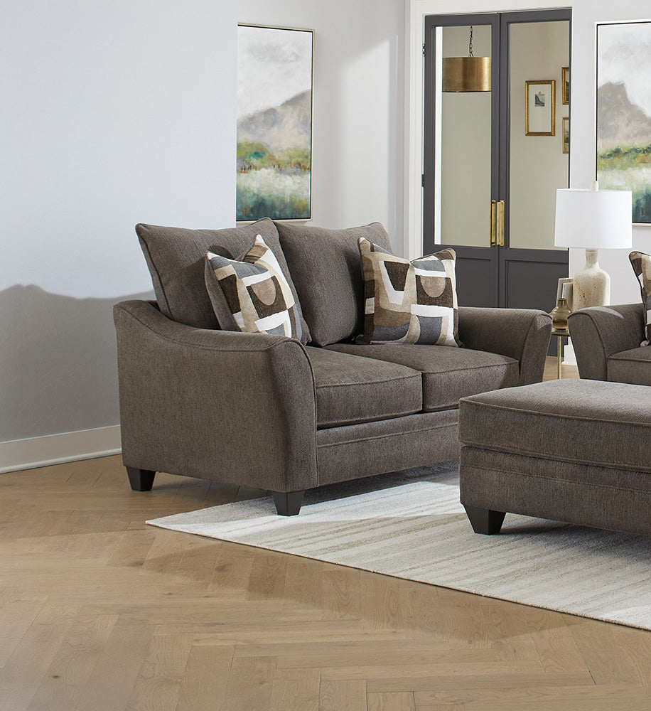 Peak Living - 3850 Georgetown Walnut Loveseat in Walnut - 3852-6376 view 1