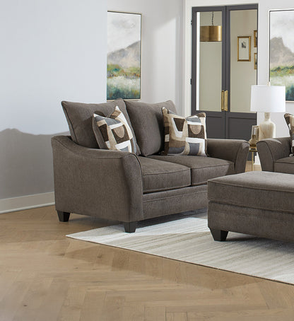 Peak Living - 3850 Georgetown Walnut Loveseat in Walnut - 3852-6376 view 1