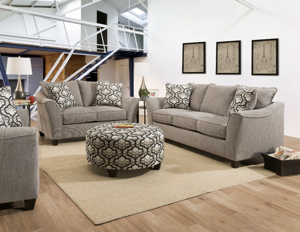 Peak Living - 4550 Dante Concrete Sofa in Grey - 4553-2124 view 2
