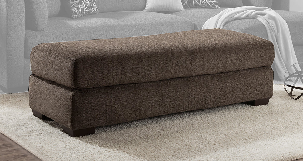 Peak Living - 5500 M10987 Clove Ottoman in Brown - 5505-4571 view 1