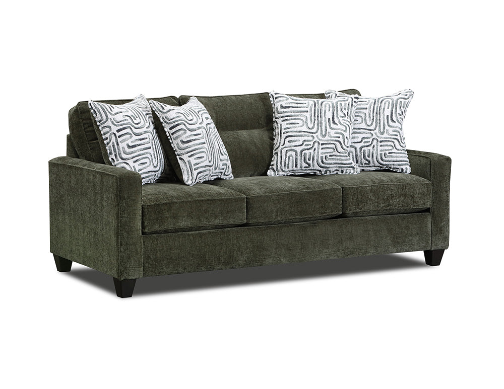 Peak Living - 710 Brave Olive Sofa in Green - 71003-5865 view 1