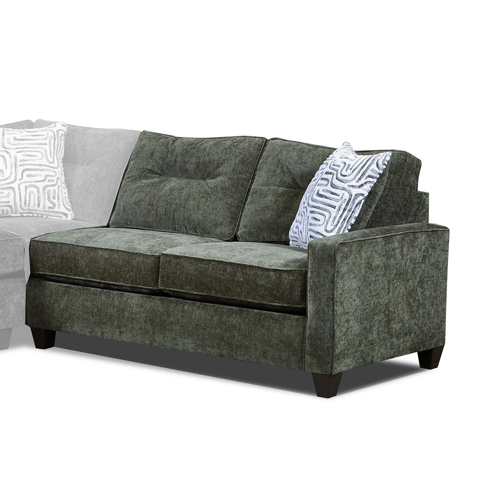 Peak Living - 710 Braves Olive RSF 1-arm Sofa in Green - 71023-5865 view 1