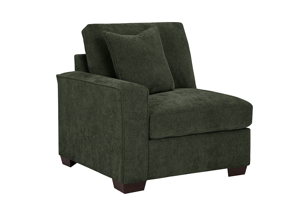 Peak Living - 730 Cardiff Forest Left Arm in Green - 73076-4703 view 1