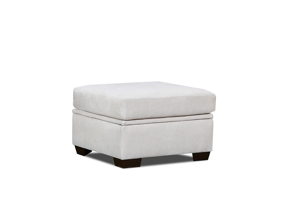 Peak Living - 850 Dino Ivory Storage Ottoman in Ivory - 85006-4353 view 1