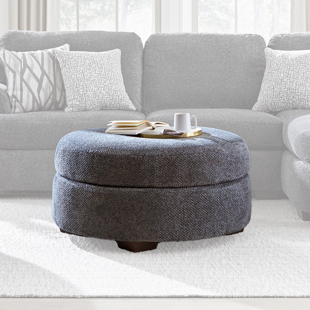 Peak Living - 920 Odin Galaxy Ottoman in Greige - 92019-5401 view 1