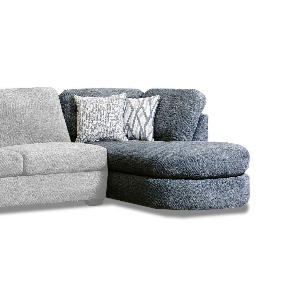 Peak Living - 920 Odin Galaxy RSF Chaise in Greige - 92013-5401 view 1